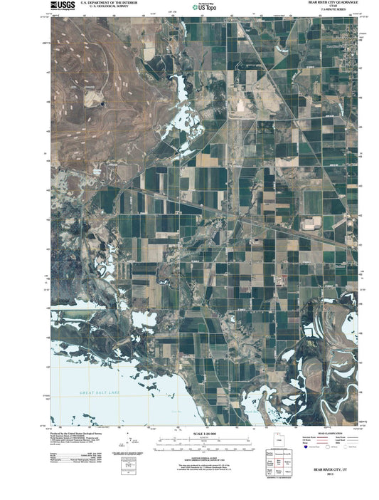 2011 Bear River City, UT - Utah - USGS Topographic Map