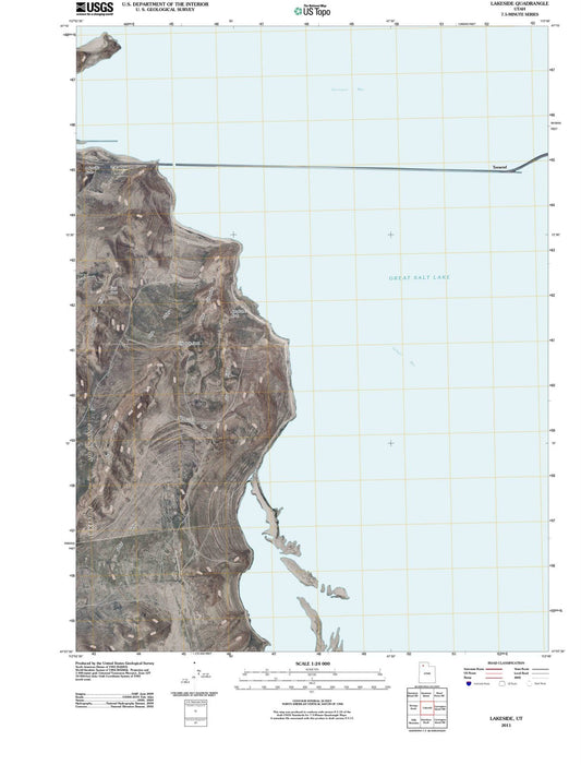 2011 Lakeside, UT - Utah - USGS Topographic Map