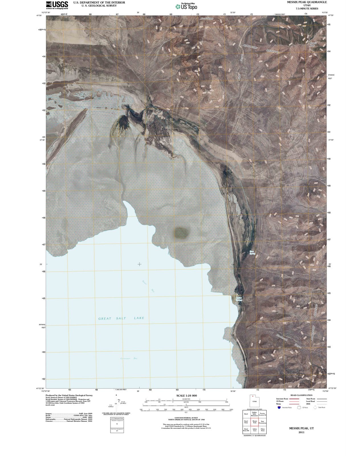 2011 Messix Peak, UT - Utah - USGS Topographic Map