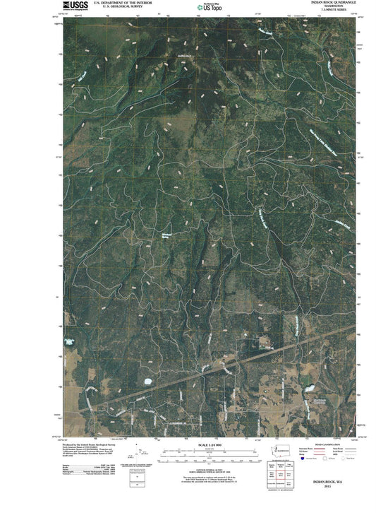 2011 Indian Rock, WA - Washington - USGS Topographic Map