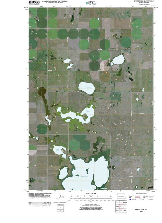 2011 Lake Louise, ND - North Dakota - USGS Topographic Map