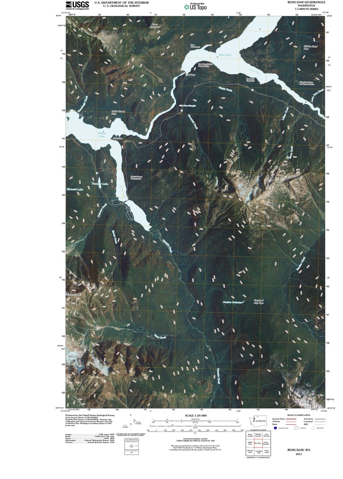 2011 Rossam, WA - Washington - USGS Topographic Map