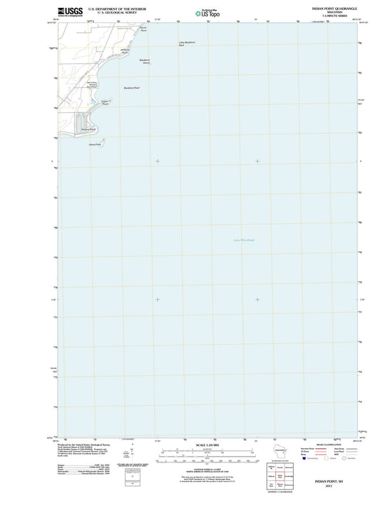 2011 Indian Point, WI - Wisconsin - USGS Topographic Map