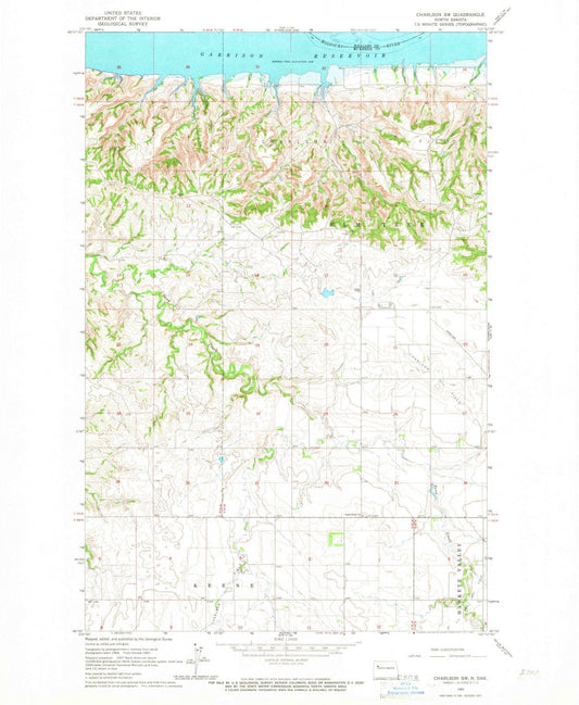 1965 Charlson, ND - North Dakota - USGS Topographic Map v3