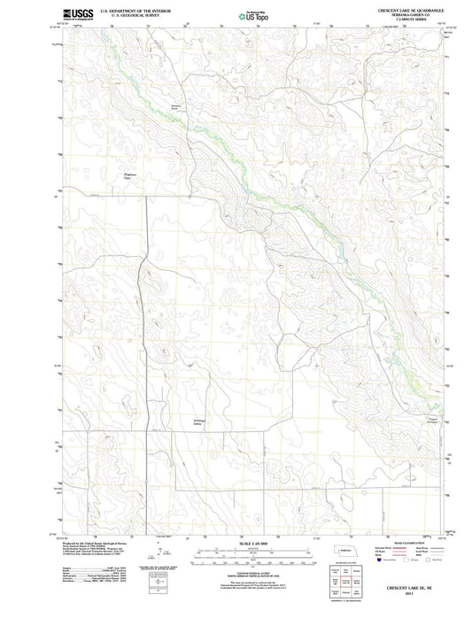 2011 Crescent Lake, NE - Nebraska - USGS Topographic Map v2