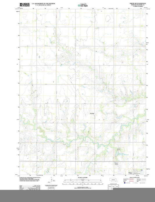 2011 Friend, NE - Nebraska - USGS Topographic Map v2