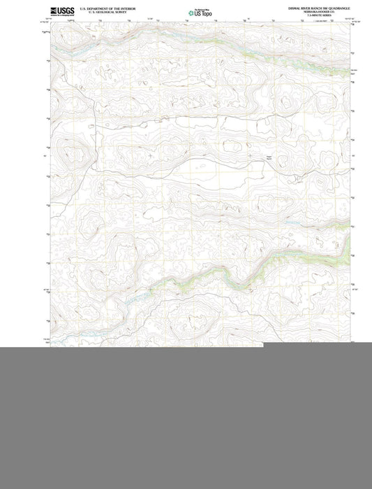 2011 Dismal River Ranch, NE - Nebraska - USGS Topographic Map v4
