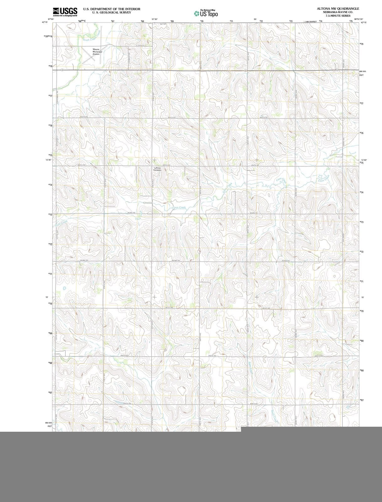 2011 Altona, NE - Nebraska - USGS Topographic Map v4