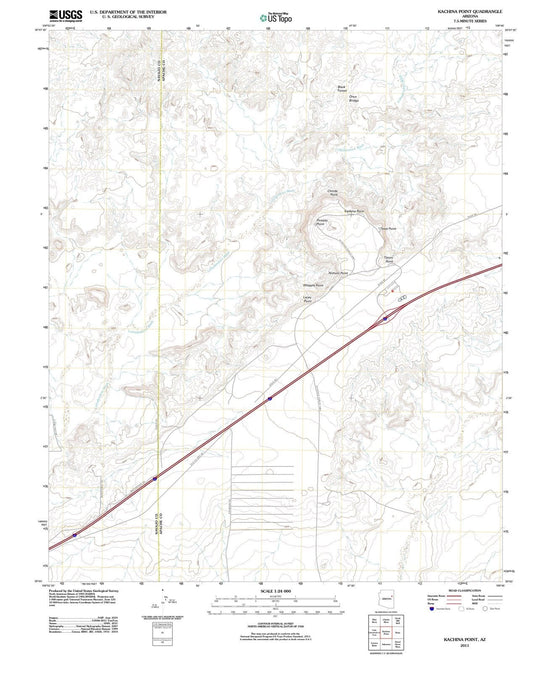 2011 Kachina Point, AZ - Arizona - USGS Topographic Map