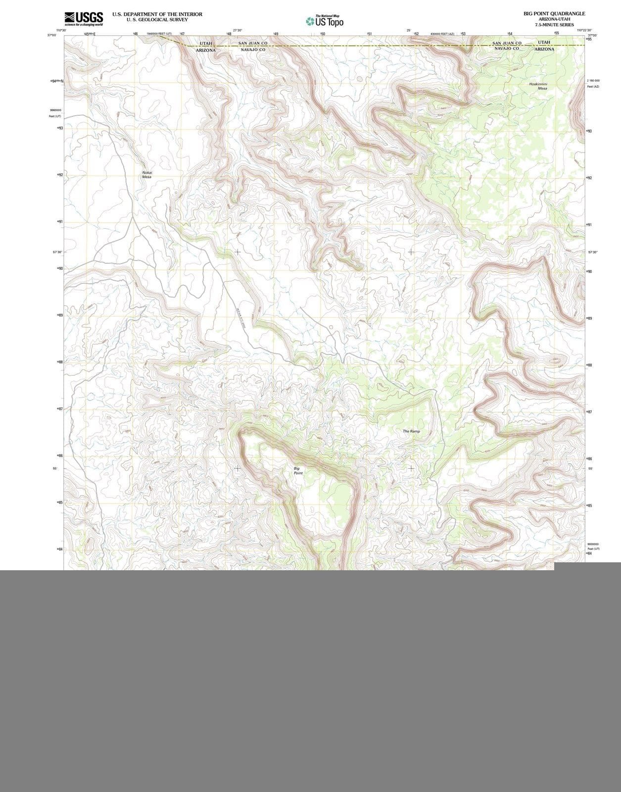 2011 Big Point, AZ - Arizona - USGS Topographic Map