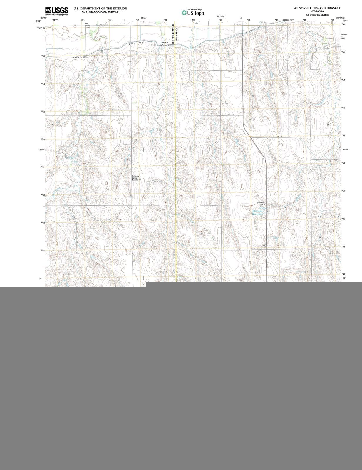 2011 Wilsonville, NE - Nebraska - USGS Topographic Map v3