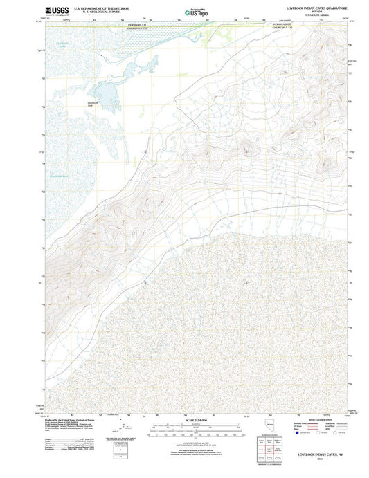 2011 Lovelock Indian Caves, NV - Nevada - USGS Topographic Map
