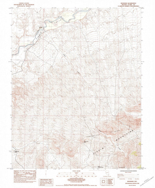 1983 Riverside, NV - Nevada - USGS Topographic Map