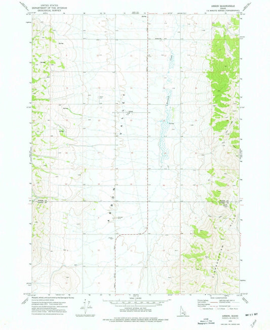 1973 Arbon, ID - Idaho - USGS Topographic Map