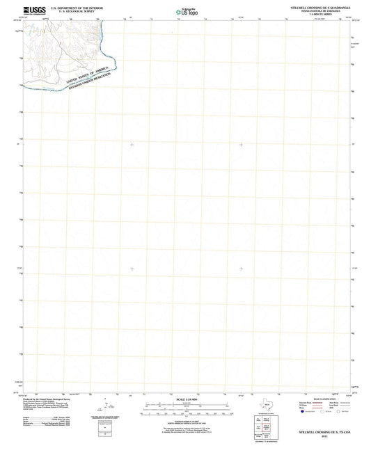 2011 Stillwell Crossing OE S, TX - Texas - USGS Topographic Map
