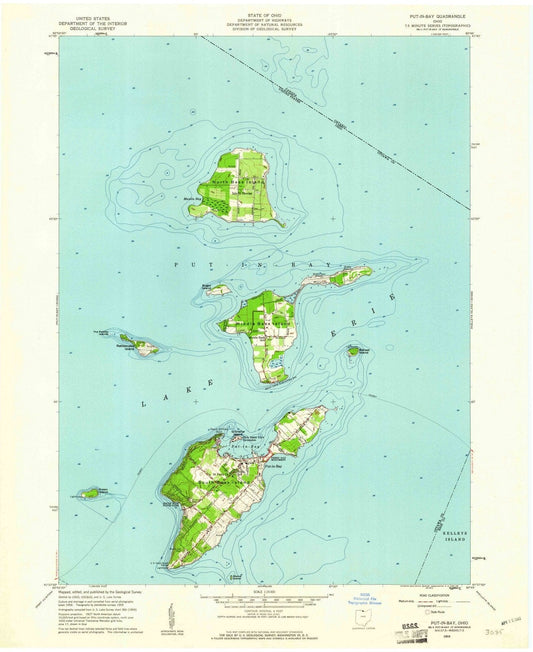 1959 Put, OH - Indiana - USGS Topographic Map