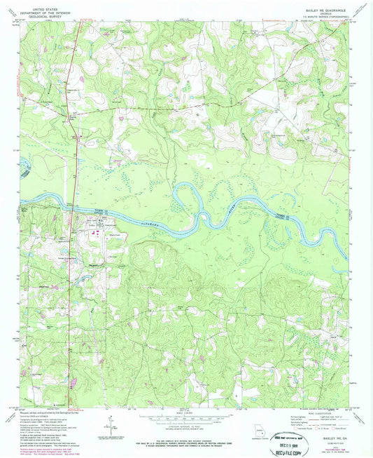 1970 Baxley, GA - Georgia - USGS Topographic Map