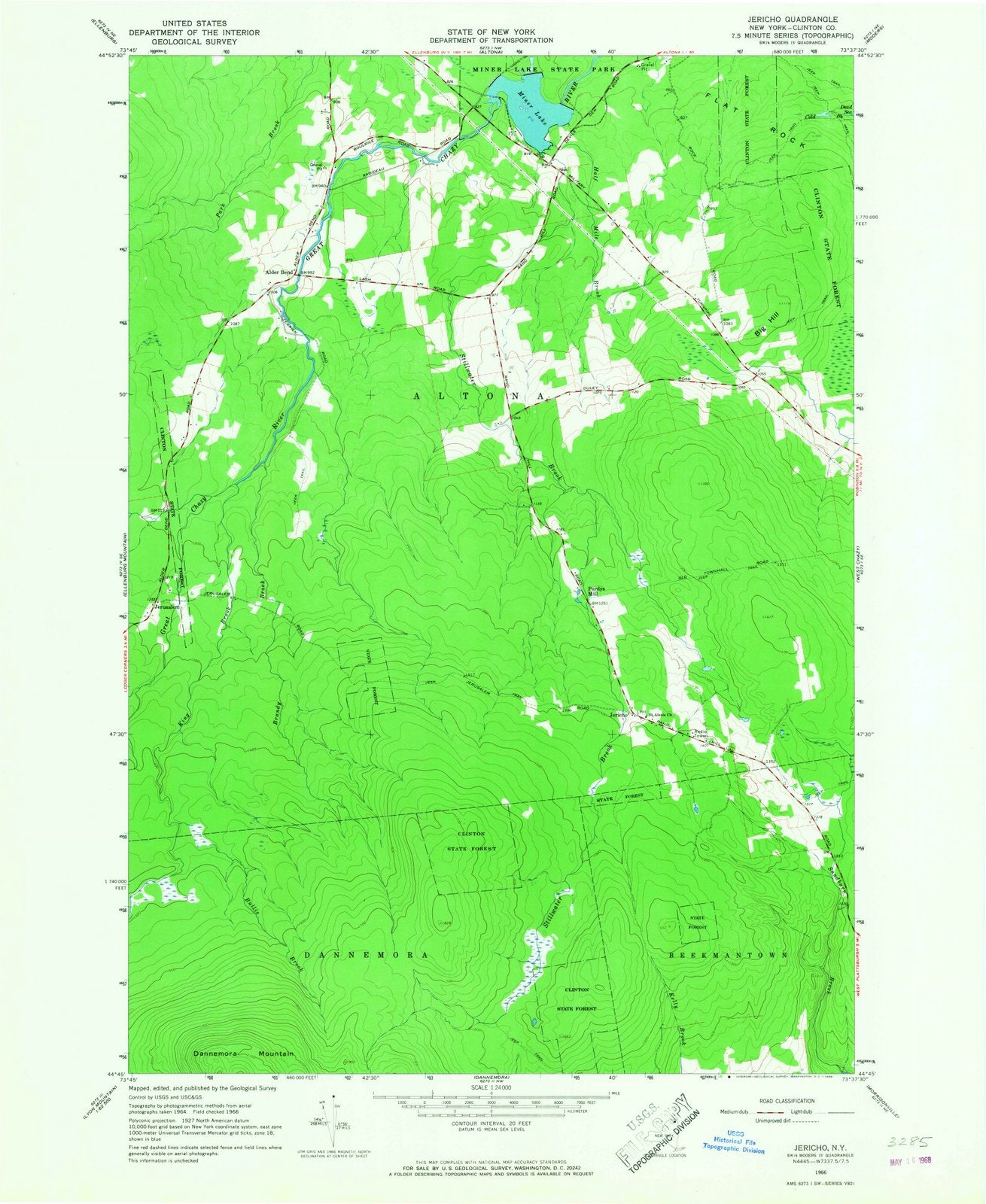 1966 Jericho, NY - New York - USGS Topographic Map