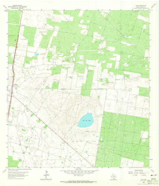 1963 Linn, TX - Texas - USGS Topographic Map v3