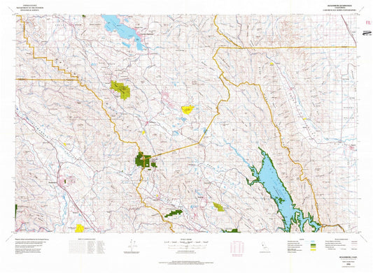1972 Healdsburg, CA - California - USGS Topographic Map