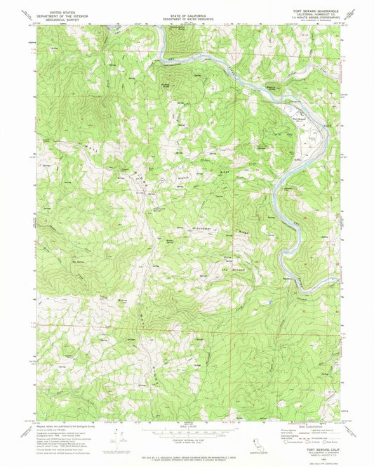 1969 Fortward, CA - California - USGS Topographic Map
