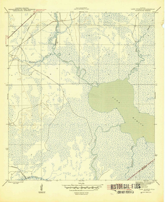 1945 Lake, FL - Florida - USGS Topographic Map v2