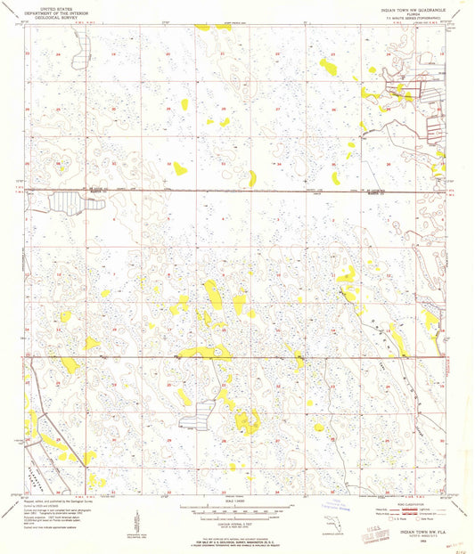 1953 Indian Town, FL - Florida - USGS Topographic Map