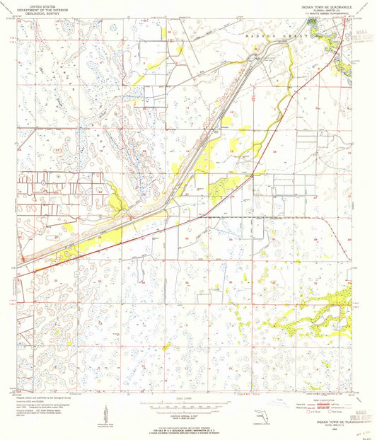 1953 Indian Town, FL - Florida - USGS Topographic Map v2