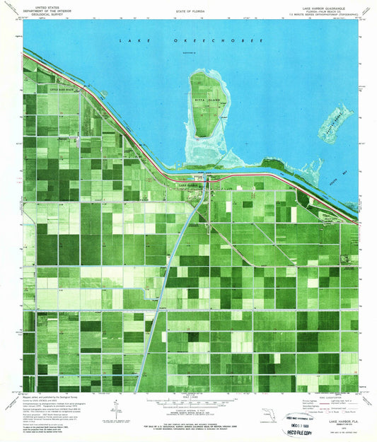 1970 Lake, FL - Florida - USGS Topographic Map v3