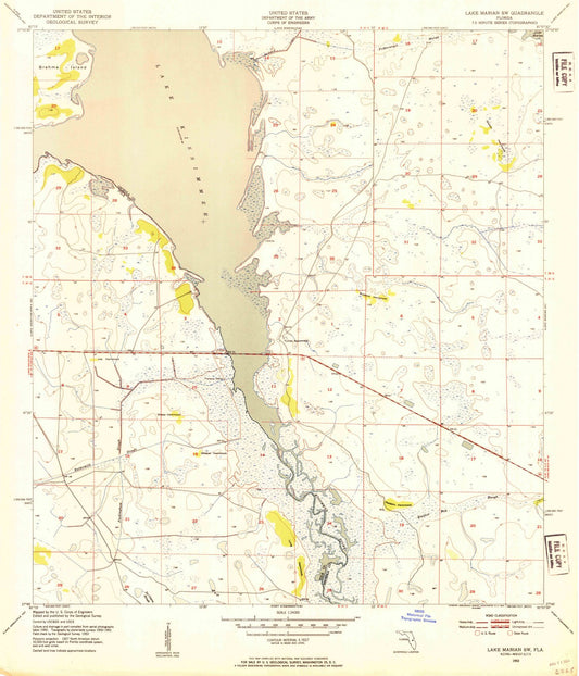 1953 Lake, FL - Florida - USGS Topographic Map v5
