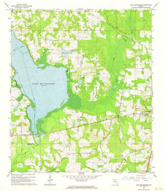 1963 Lake, FL - Florida - USGS Topographic Map v2