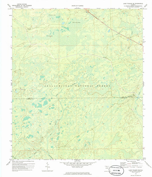 1972 Lake, FL - Florida - USGS Topographic Map v2