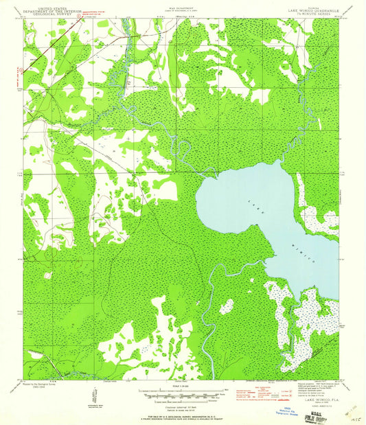 1945 Lake, FL - Florida - USGS Topographic Map v3