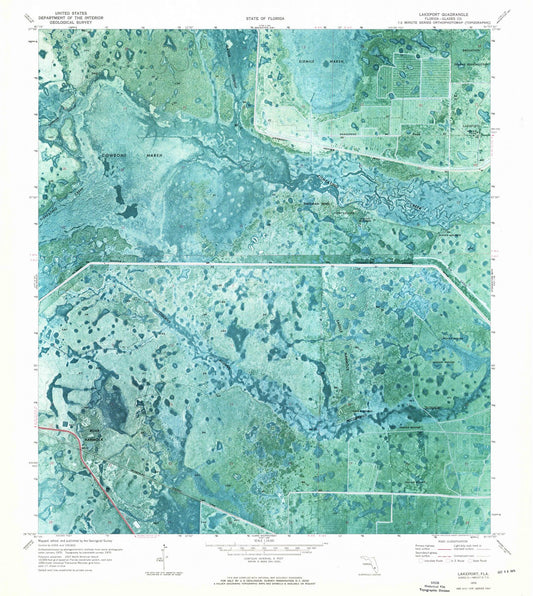 1970 Lakeport, FL - Florida - USGS Topographic Map