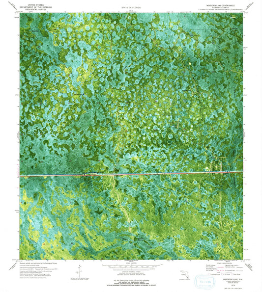 1974 Lake, FL - Florida - USGS Topographic Map