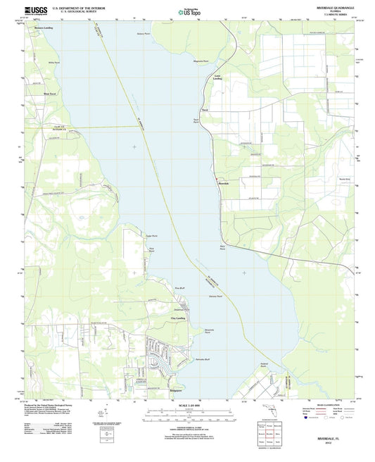 2012 Riverdale, FL - Florida - USGS Topographic Map