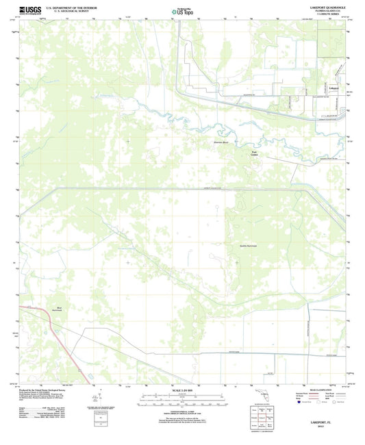2012 Lakeport, FL - Florida - USGS Topographic Map