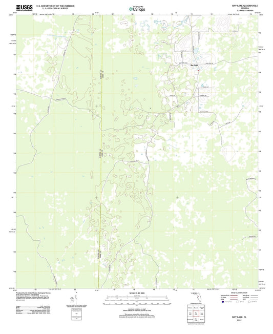2012 Bay Lake, FL - Florida - USGS Topographic Map