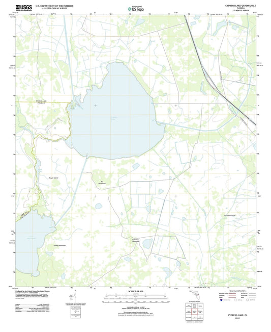 2012 Cypress Lake, FL - Florida - USGS Topographic Map