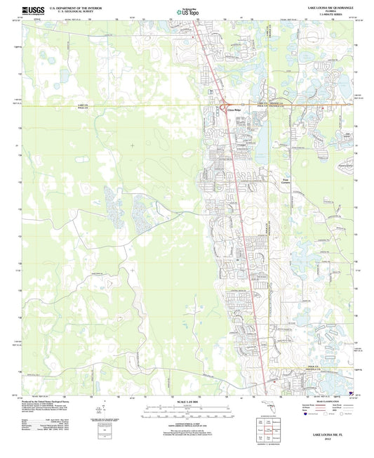 2012 Lake Louisa, FL - Florida - USGS Topographic Map v2
