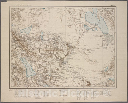 Historic 1902 Map - C3. Konia.- Turkey - Maps - Vintage Wall Art