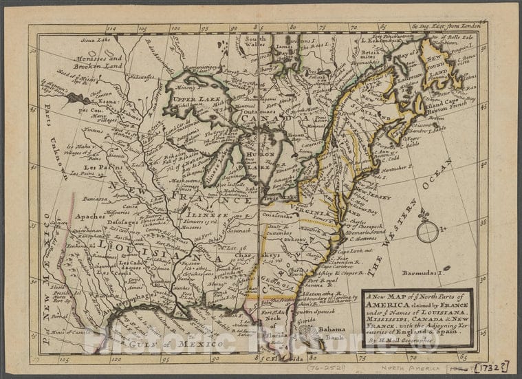 Historic 1778 Map - Il Maryland, Il Jersey Meridionale, La Delaware E La Parte Orien - Vintage Wall Art