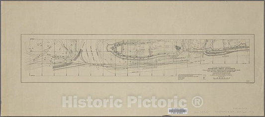 Historic 1913 Map - Riverside Drive Extension (Exhibit C) Of New York City And State - Manhattan - Vintage Wall Art