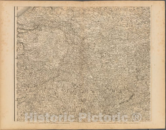 Historic Map - 1800 Plate V: A General Map Of The Empire Of Germany, Holland, The Netherlands, Switzerland, The Grisons, Italy, Sicily, Corsica, And Sardinia - Vintage Wall Art