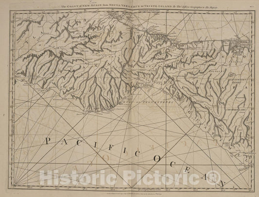 Historic 1775 Map - The West-India Atlas, or, A compendious Description of The West-Indies : Illustrated with Forty Correct Charts and maps, Taken from Actual surveys