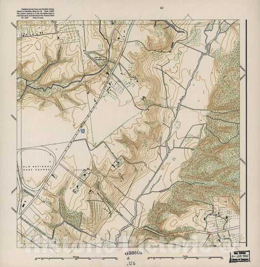 Historic 1892 Map - District of Columbia - Image 50 of District of Columbia