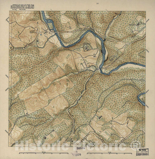 Historic 1892 Map - District of Columbia - Image 34 of District of Columbia