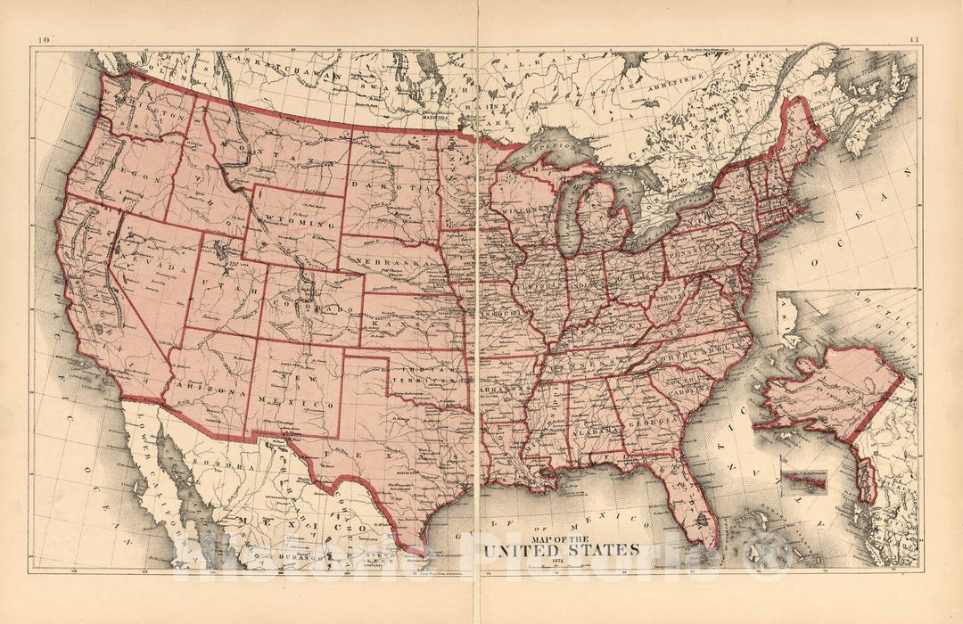 Historic 1875 Map - County Atlas of Sullivan, New York - Map of The United States