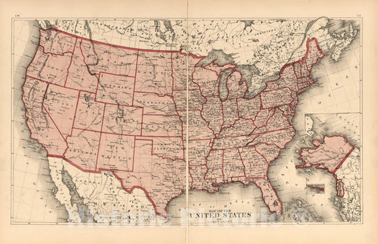 Historic 1875 Map - County Atlas of Sullivan, New York - Map of The United States