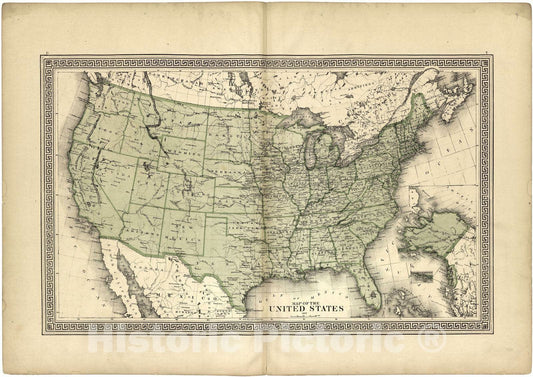 Historic 1877 Map - Atlas of Passaic County, New-Jersey - Map of The United States - Atlas of Passaic County, New-Jersey :